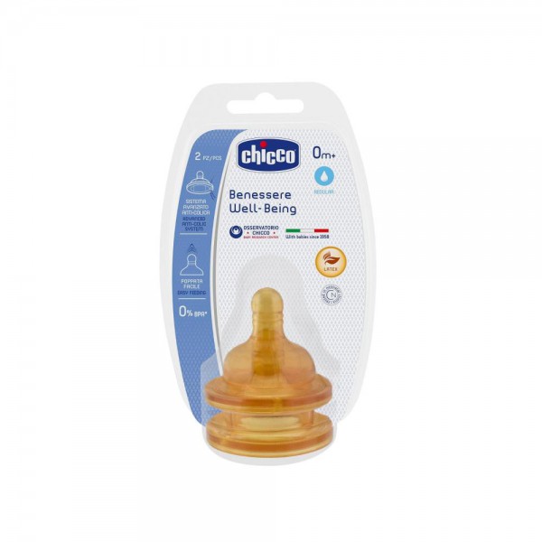 chicco-tetina-boca-ancha-caucho-0m-2-unidades