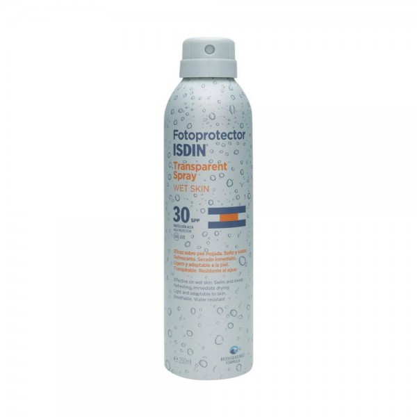 fotoprotector-isdin-30-wet-skin-spray-transparente-200-ml